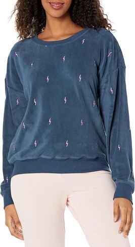 PJ Salvage womens Loungewear Rainbolt Long Sleeve Top Pajama Top (pack of 1) in Saudi Arabia