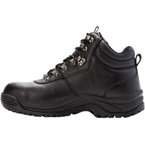 Propet Mens Shield Walker 6 Inch Waterproof Composite Toe Work Safety Shoes Casual - Black in Kuwait