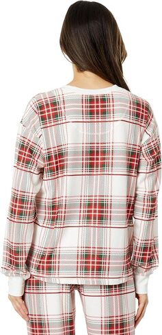 PJ Salvage Women's Loungewear Joyful Spirits Long Sleeve Top in Saudi Arabia