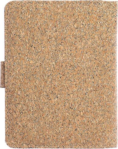 Natural Beautiful Soft Cork Vegan Passport Holder with RFID blocking to keep your cards safe in Saudi Arabia