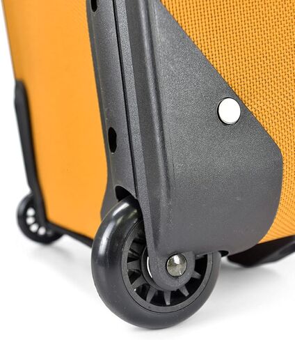 U.S. Traveler Rio Rugged Fabric Expandable Carry-on Luggage Set, Black, 2 Wheel, Set of 2 in Kuwait