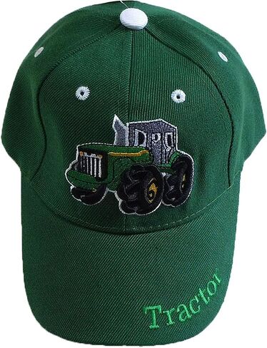 Black Duck Brand Children's Embroidered Tractor Baseball Hat/Cap (Multiple Colors Available) in Kuwait