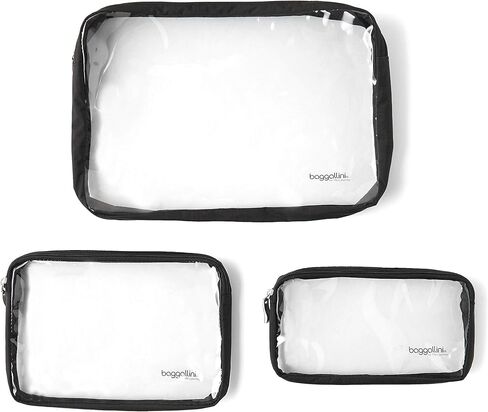 Baggallini Unisex-Adult (Luggage Clear Travel Pouches in Saudi Arabia
