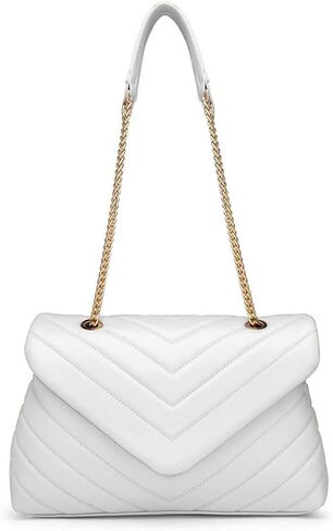 PRETTYGARDEN Women’s Fashion Crossbody Bags Lightweight Adjustable Chain Strap Quilted Designer Handbags Shoulder Bag in Saudi Arabia