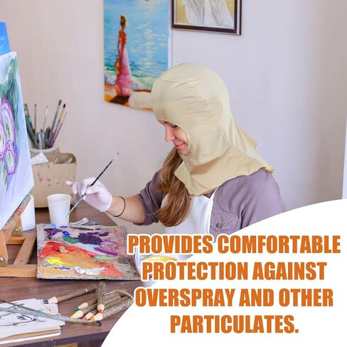 رذاذ الجوارب الرسامين قناع الشعر جورب للجنسين الكبار غطاء الرأس قناع اللوحة لينة القطن تمتد غطاء محرك السيارة للطلاء in Kuwait