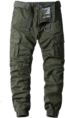 بنطال رياضي كاجوال للرجال من chouyatou بخصر متوسط ​​الارتفاع ومدبب ومغلق من الأسفل in Saudi Arabia