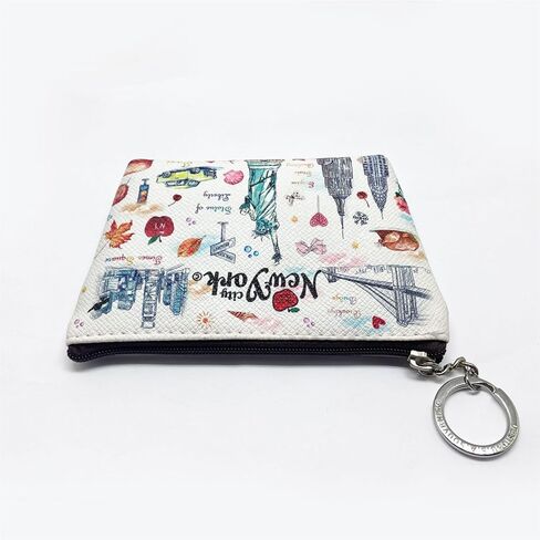 Girls & Women Fashion Cute Classic Elegant New York Souvenir Key Change Holder Pouch Coin Purse in Kuwait