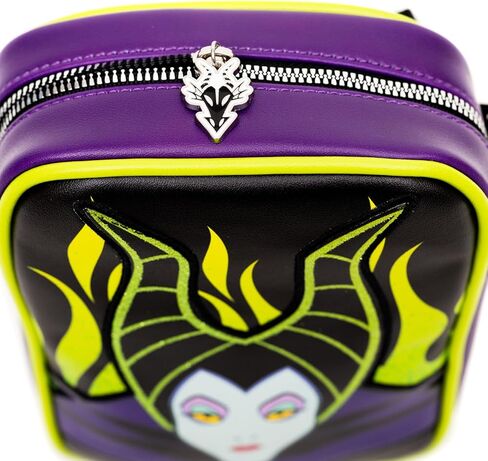 Disney Bag and Wallet Combo, Sleeping Beauty Maleficent Pose Close Up, Vegan Leather in Saudi Arabia