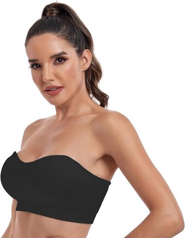 حمالة صدر بدون حمالات من OBICUM للنساء، حمالة صدر مريحة من السيليكون غير قابلة للانزلاق، حمالة صدر بدون خياطة إلى حمالة الصدر in Kuwait