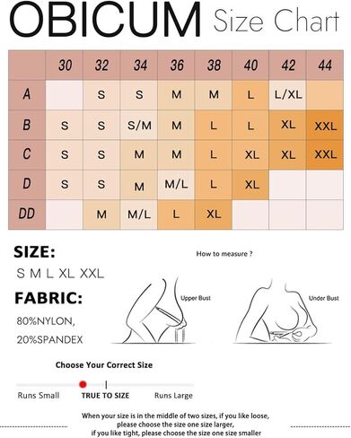 حمالة صدر بدون حمالات من OBICUM للنساء، حمالة صدر مريحة من السيليكون غير قابلة للانزلاق، حمالة صدر بدون خياطة إلى حمالة الصدر in Kuwait