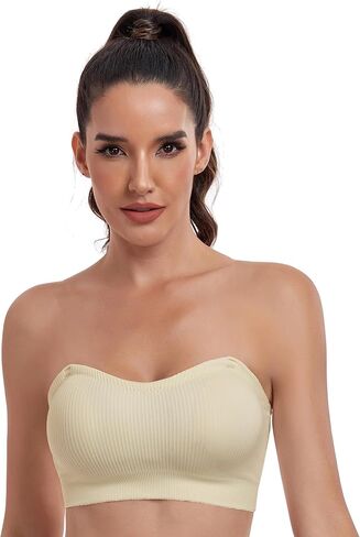 حمالة صدر بدون حمالات من OBICUM للنساء، حمالة صدر مريحة من السيليكون غير قابلة للانزلاق، حمالة صدر بدون خياطة إلى حمالة الصدر in Kuwait