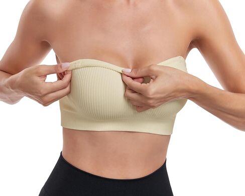 حمالة صدر بدون حمالات من OBICUM للنساء، حمالة صدر مريحة من السيليكون غير قابلة للانزلاق، حمالة صدر بدون خياطة إلى حمالة الصدر in Kuwait