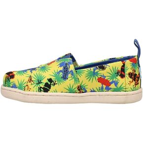TOMS Kids Girls Alpargata Pet Club Graphic Slip On Flats Casual - Pink in Kuwait