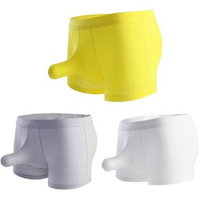 Little Bear Family Mens Modal Elephant Nose Boxer Shorts Pouch Underwear Trunk