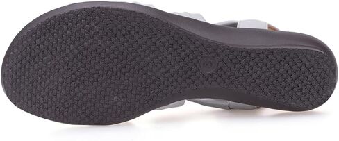 VJH confort Women’s Flat Sandals, Soft Straps Slip-on Open Toe Light Weight Elastic Slingback Comfort Casual Walking Sandals in Saudi Arabia