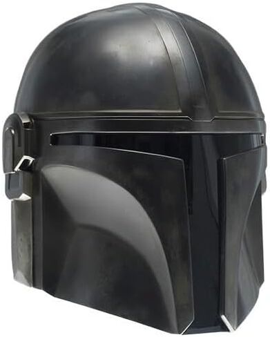 خوذة كارفار ستيل ماندالوريان، خوذة القرون الوسطى لأزياء الهالوين، مسرح لعب الأدوار، خوذة درع (أسود) in Kuwait