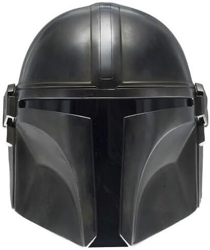 خوذة كارفار ستيل ماندالوريان، خوذة القرون الوسطى لأزياء الهالوين، مسرح لعب الأدوار، خوذة درع (أسود) in Kuwait