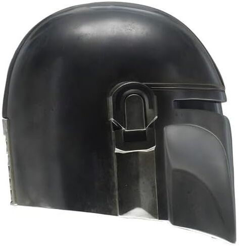 خوذة كارفار ستيل ماندالوريان، خوذة القرون الوسطى لأزياء الهالوين، مسرح لعب الأدوار، خوذة درع (أسود) in Kuwait