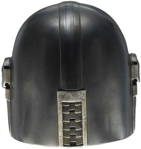 خوذة كارفار ستيل ماندالوريان، خوذة القرون الوسطى لأزياء الهالوين، مسرح لعب الأدوار، خوذة درع (أسود) in Kuwait