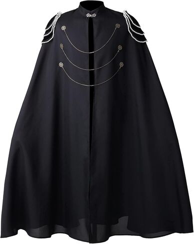 COSDREAMER Men Costume Cloak Witch Cloak Renaissance Medieval Cape in Kuwait