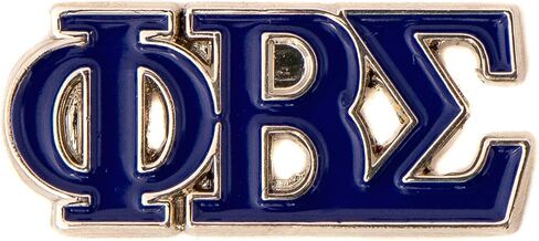 Phi Beta Sigma Lapel Pin Cut Letters Enamel Greek Letters Fraternity Formal Wear Blazer Jacket Sigma (Pin - Small Letters), Small, Bronze in Saudi Arabia