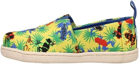 TOMS Kids Girls Alpargata Pet Club Graphic Slip On Flats Casual - Pink in Kuwait