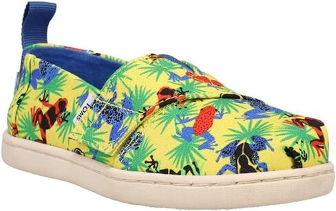 TOMS Kids Girls Alpargata Pet Club Graphic Slip On Flats Casual - Pink in Kuwait