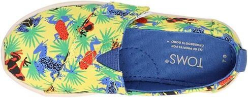 TOMS Kids Girls Alpargata Pet Club Graphic Slip On Flats Casual - Pink in Kuwait