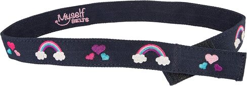 Myself Belts Girls' Easy One Handed Polka Dot (Toddler/Little Kids) in Saudi Arabia