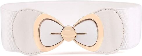 أحزمة خصر بعقدة على شكل فيونكة مرنة واسعة لفستان مشد للنساء والفتيات in Kuwait