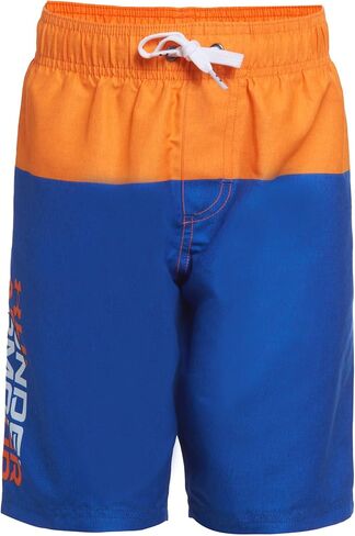 Under Armour Boy's Color-Block Volley (Little Kids/Big Kids) Blaze Orange 7 Big Kid in Saudi Arabia