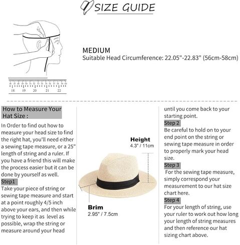 قبعات Maylisacc النسائية الماصة بنما، قبعات شمس واسعة الحافة الشاطئ الصيف قابلة للطي السفر قبعة UPF50 in Kuwait