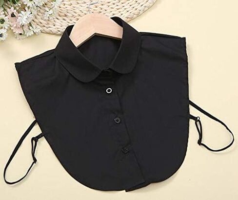 قميص نسائي من Shinywear ياقة وهمية قابل للفصل نصف قميص ياقة كاذبة in Kuwait