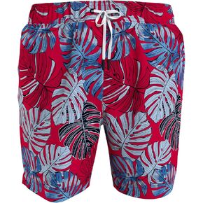 Tommy Hilfiger Men’s 7" Printed Logo Swim Trunks with UV Protection in Saudi Arabia
