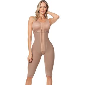 Melibelt 3012 Fajas Colombianas Reductoras Y Moldeadoras Shapewear For Women with 7 Rods and Bra
