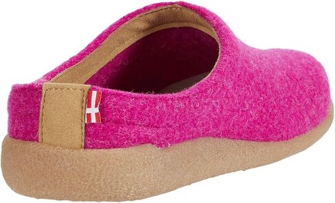 Sanita Lodge Slide Slipper Clogs for Men & Women - Removable Footbed, Made of Natural Wool Slip On Mules - Charcoal in Kuwait