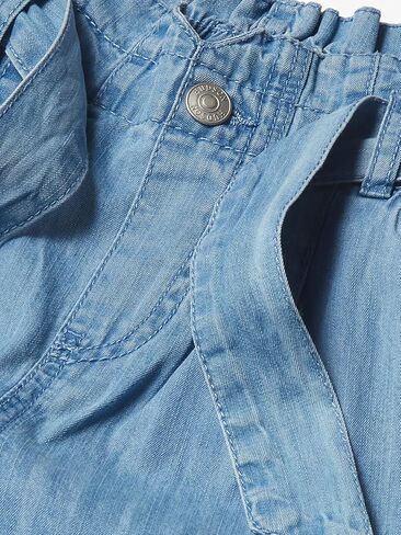 جينز HUDSON للفتيات، بنطال جينز مطاطي مع حزام خصر مطاطي، خصر مرتفع in Kuwait