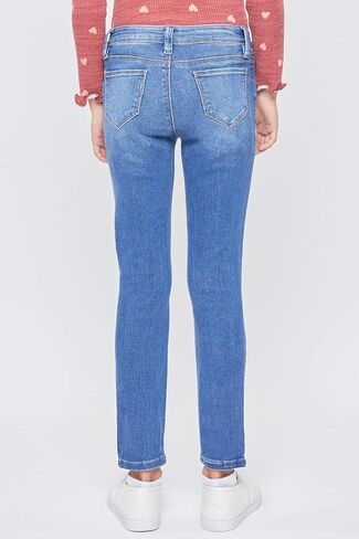 YMI Girls Mid-Rise Basic 1-Button Skinny Jean in Saudi Arabia