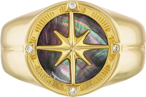 Bulova Men's Jewelry Marine Star 14K Gold Plated Sterling in Saudi Arabia