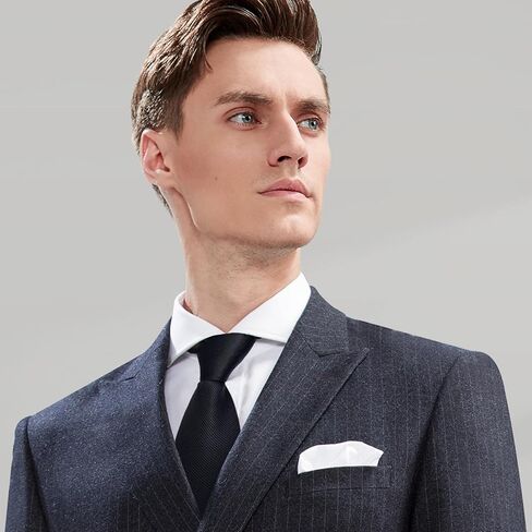 Classic Mens Solid Ties Formal Neck Tie for Business Wedding Interview Office Wear in Saudi Arabia