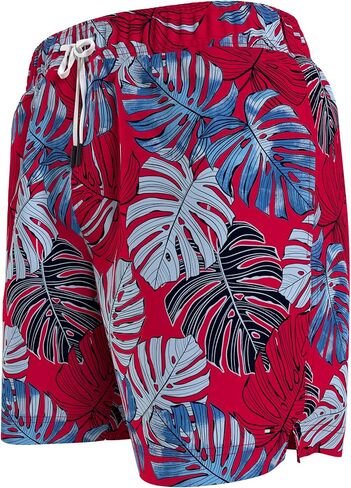 Tommy Hilfiger Men’s 7" Printed Logo Swim Trunks with UV Protection in Saudi Arabia