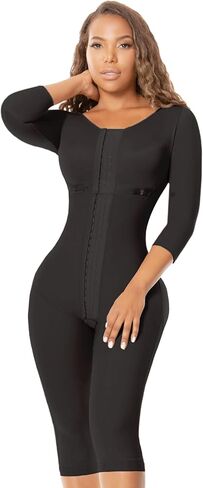 Melibelt 3014 Fajas Colombianas Reductoras Y Moldeadoras Shapewear For Women with Sleeves and Bra in Saudi Arabia
