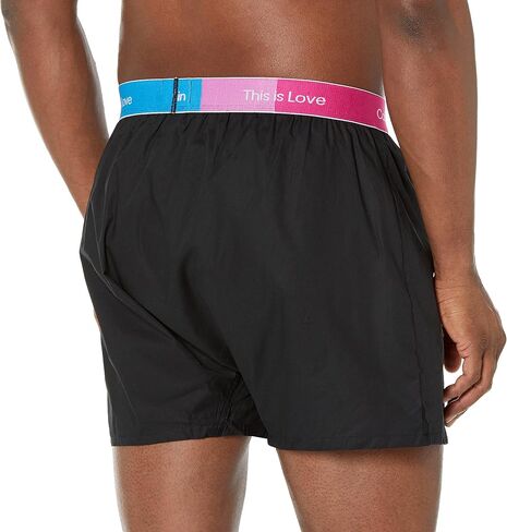 Calvin Klein Men's This is Love Pride Woven Boxer in Saudi Arabia