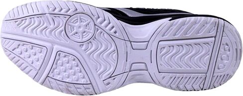 Python Deluxe Indoor Court Shoes (Racquetball, Squash, Badminton, Indoor Pickleball, Volleyball) (Low & Mid) (Black & White Colors) (Non-Slip) (Non-Marking) in Kuwait