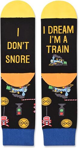 Zmart Unisex Firefighter Police Barber Pilot Navy Racing Socks, Gifts For Wrestling Car Racing Train Lover in Kuwait