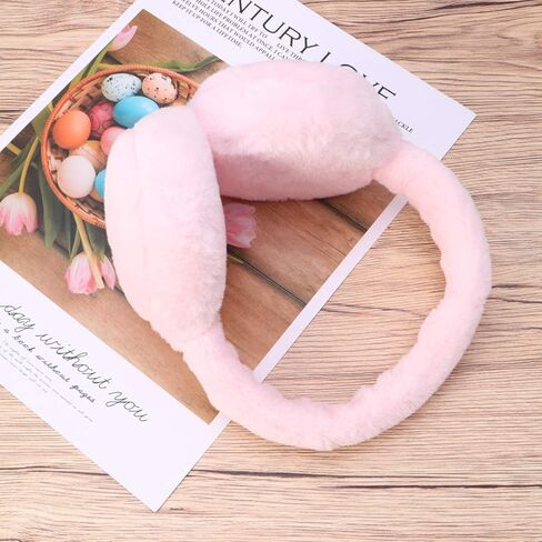 أغطية أذن FOMIYES لفصل الشتاء، أغطية أذن ناعمة، أغطية أذن شتوية قابلة للتعديل وقابلة للطي خلف الرأس لتشغيل ركوب الدراجات in Kuwait