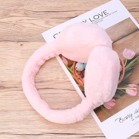 أغطية أذن FOMIYES لفصل الشتاء، أغطية أذن ناعمة، أغطية أذن شتوية قابلة للتعديل وقابلة للطي خلف الرأس لتشغيل ركوب الدراجات in Kuwait