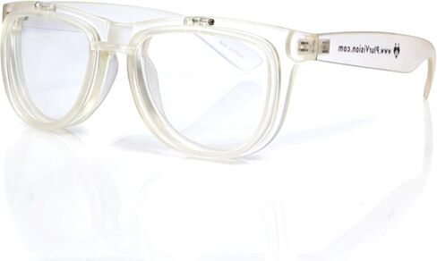 Alternative Imagination Premium Clear Glasses with Diffraction Flip Lenses - Ideal for Festivals, Lights, Raves, Etc. in Saudi Arabia