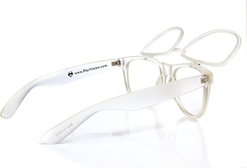 Alternative Imagination Premium Clear Glasses with Diffraction Flip Lenses - Ideal for Festivals, Lights, Raves, Etc. in Saudi Arabia
