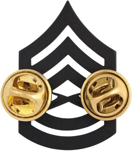 Marine Corps (USMC) chevron black Scratch Resistant GYSGT Gunnery Sergeant E7 in Saudi Arabia